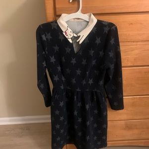 Miss Patina London cat collar dress